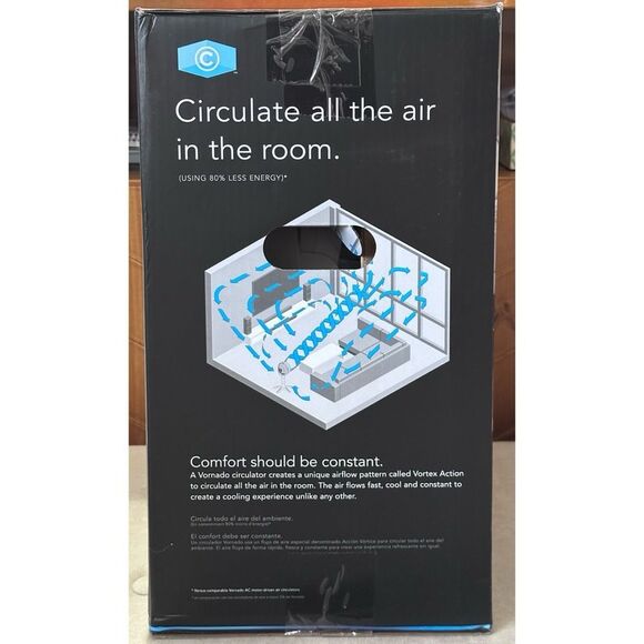 Vornado 683DC Energy Smart Medium Pedestal Air Circulator Fan - Picture 4 of 10